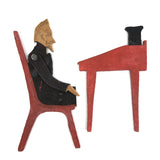 Antique Crandall's District School Set (Without Bases, But Fabulous)