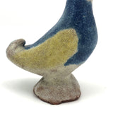 Signed Vintage Redware Pottery Duck