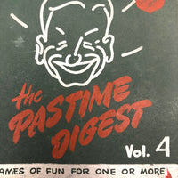 Fun, Rare, The Pastime Digest Vol. 4, c. 1940s Salvation Army Activities Book