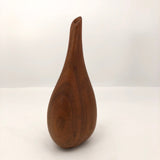 Mid-Century Modern Teak Wood Bud Vase