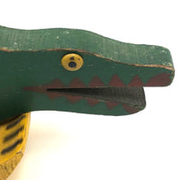 Sweet Old Wooden Crocodile
