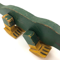 Sweet Old Wooden Crocodile
