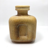 Steuler Keramik West German Mid-Century Modern Honey Brown Bottle Shaped Vase