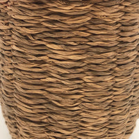 Wabanaki Ash Splint and Woven Sweetgrass Cup Basket