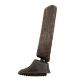 Miniature Cast Iron Cobblers Form (?) on Wooden Post