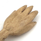 Antique Carved Bone Make Do Back Scratcher