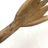 Antique Carved Bone Make Do Back Scratcher