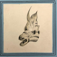 French 19th Century Reversal Image, Which is My Portrait?
