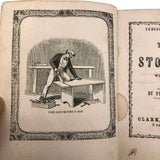1857 The Boys Storybook by Frances Woodworth with Engraved Illustrations