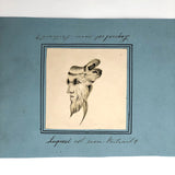 French 19th Century Reversal Image, Which is My Portrait?