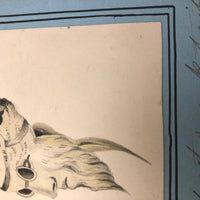 French 19th Century Reversal Image, Which is My Portrait?
