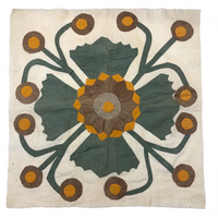 Lovely Large Antique Applique Quilt Square