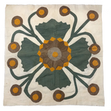 Lovely Large Antique Applique Quilt Square
