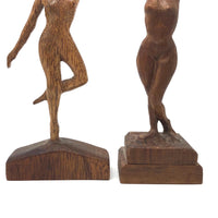 Two Awkward Carved Nudes - ONLY LEFT NUDE AVAILABLE