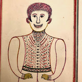 Moses Baker, Outsider Artist, 1974-75 Mixed Media Drawings -- 14 Total, Sold Individually