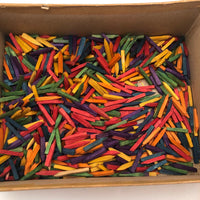 Ideal Primary Pegboard with Colorful Wooden Pegs