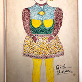 Moses Baker, Outsider Artist, 1974-75 Mixed Media Drawings -- 14 Total, Sold Individually