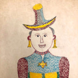 Moses Baker, Outsider Artist, 1974-75 Mixed Media Drawings -- 14 Total, Sold Individually