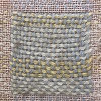 Large English Woolen Sampler with Alphabets, Darning Patterns, and Deer