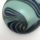 Rusty Luttrell Signed Art Glass Paperweight