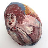 Hand Painted Papier Mache Eggs - Set of Three