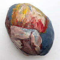 Hand Painted Papier Mache Eggs - Set of Three