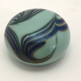 Rusty Luttrell Signed Art Glass Paperweight
