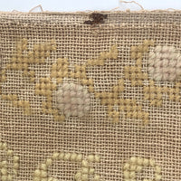 Large English Woolen Sampler with Alphabets, Darning Patterns, and Deer