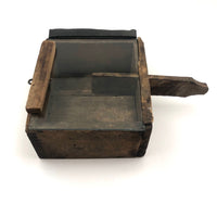Antique Make Do Three Compartment Bee Box