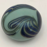 Rusty Luttrell Signed Art Glass Paperweight