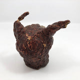 One of a Kind Papier Mache Dog Head