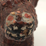 One of a Kind Papier Mache Dog Head