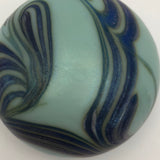 Rusty Luttrell Signed Art Glass Paperweight