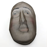 Odd Fellows Vintage Painted Mesh Mask