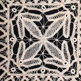 Antique Handmade Needle Lace Doily
