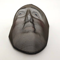 Odd Fellows Vintage Painted Mesh Mask
