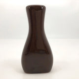 Sioux Native American Brown Pottery Vase by George Kills Pretty Enemy