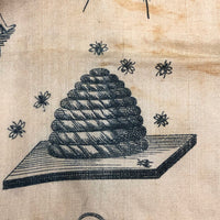 Very Rare, 1818 Early James T. Porter (Marked) Middletown, CT Masonic Grand Master Apron