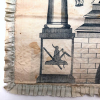 Very Rare, 1818 Early James T. Porter (Marked) Middletown, CT Masonic Grand Master Apron