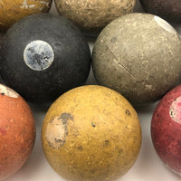 Gorgeous Large Bakelite Billiard Balls - Set of 14 Plus Shooter