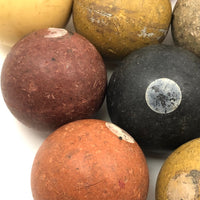 Gorgeous Large Bakelite Billiard Balls - Set of 14 Plus Shooter