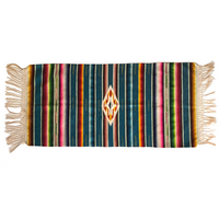 Lovely Old Fine Wool Mexican Saltillo Runner