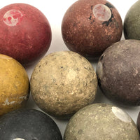 Gorgeous Large Bakelite Billiard Balls - Set of 14 Plus Shooter