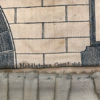 Very Rare, 1818 Early James T. Porter (Marked) Middletown, CT Masonic Grand Master Apron