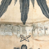 Very Rare, 1818 Early James T. Porter (Marked) Middletown, CT Masonic Grand Master Apron