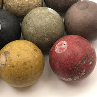 Gorgeous Large Bakelite Billiard Balls - Set of 14 Plus Shooter
