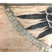 Very Rare, 1818 Early James T. Porter (Marked) Middletown, CT Masonic Grand Master Apron
