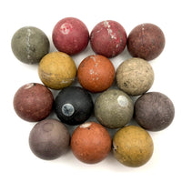 Gorgeous Large Bakelite Billiard Balls - Set of 14 Plus Shooter
