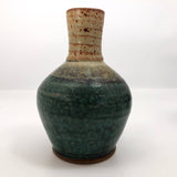 Hand-thrown Stoneware Vase by Jeff Brown, Northwood Pottery Studio, New Hampshire