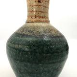 Hand-thrown Stoneware Vase by Jeff Brown, Northwood Pottery Studio, New Hampshire